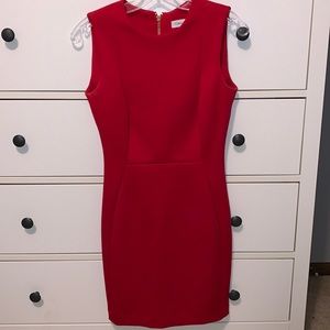 Calvin Klein Red Dress